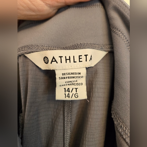 (14T) Athleta Trekkie North Jogger 2023 edition colour name: coastline blue - Picture 9 of 10